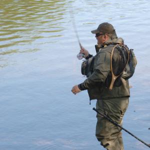 Spring Fishing on the River Usk